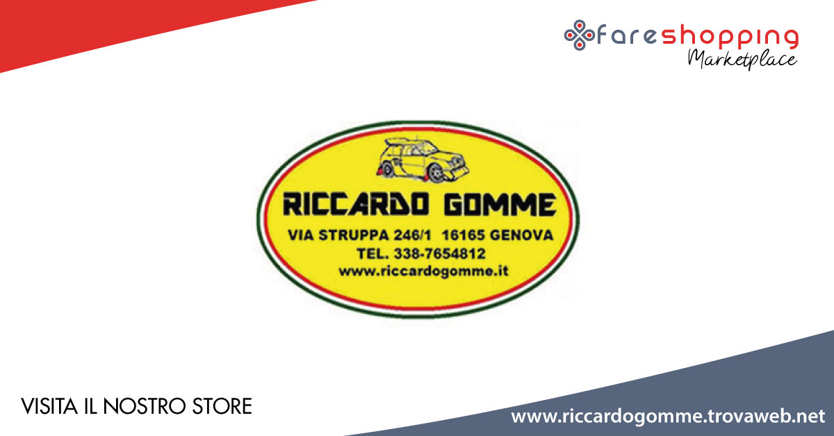 Shop Online - Gommista Riccardo Gomme